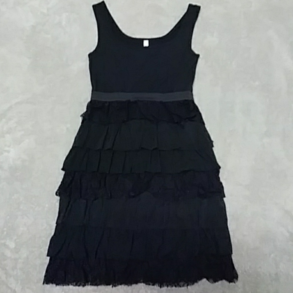 Black cocktail dress